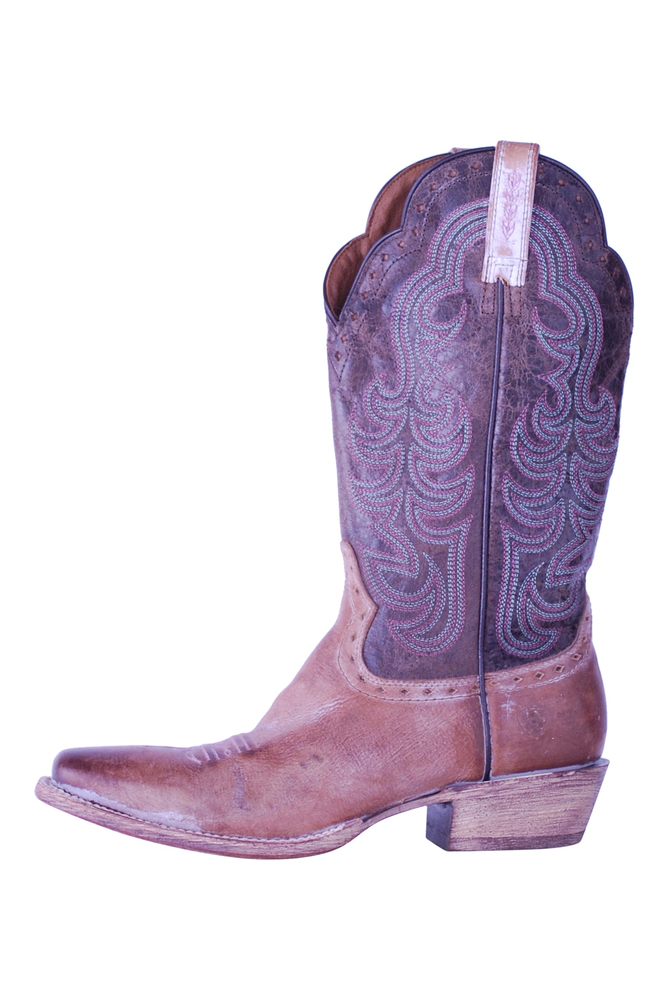 Two Tone Cowboy Boots